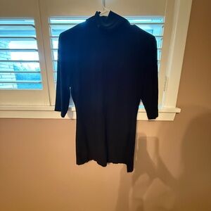 Black Turtleneck Dress